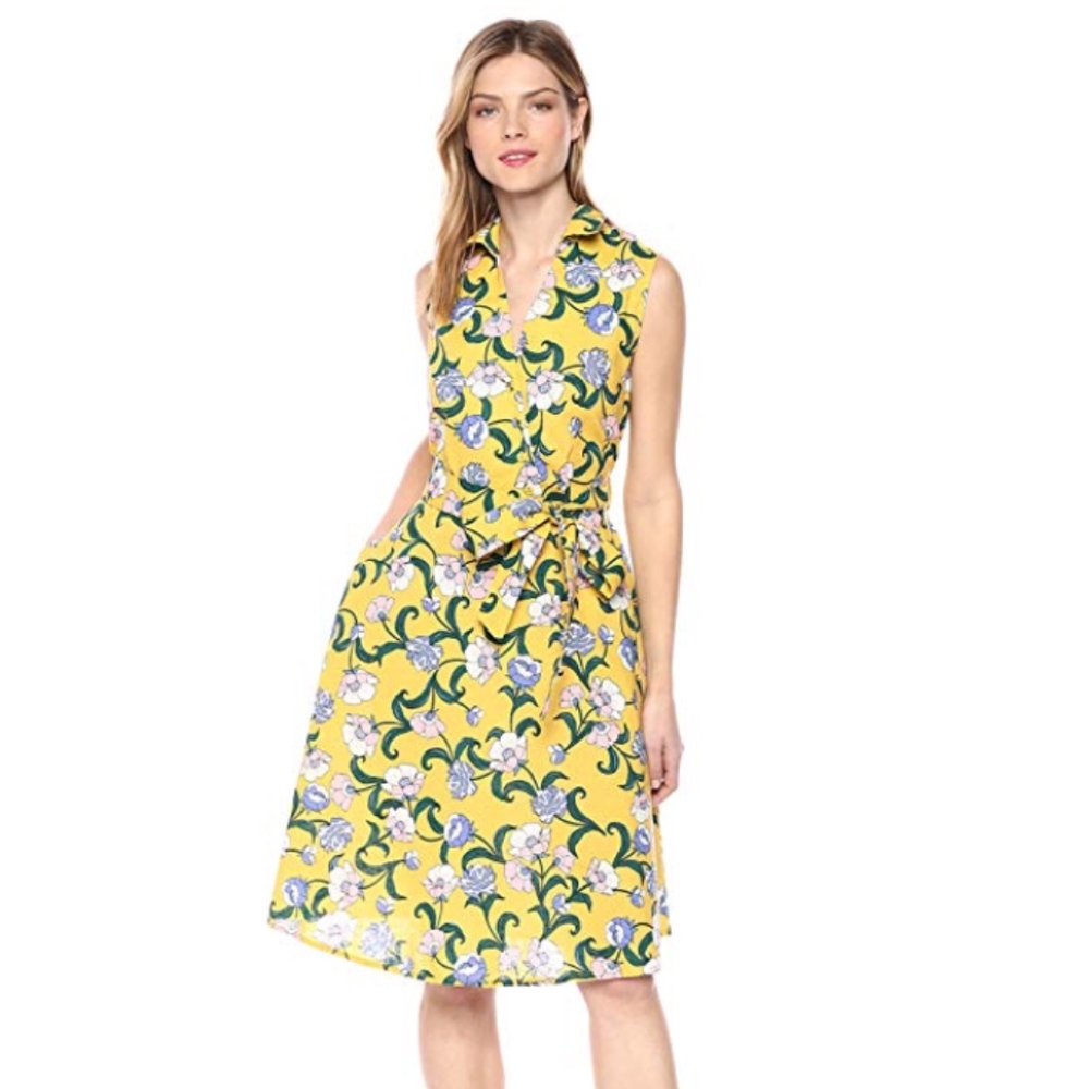 Moon River Marigold Dress